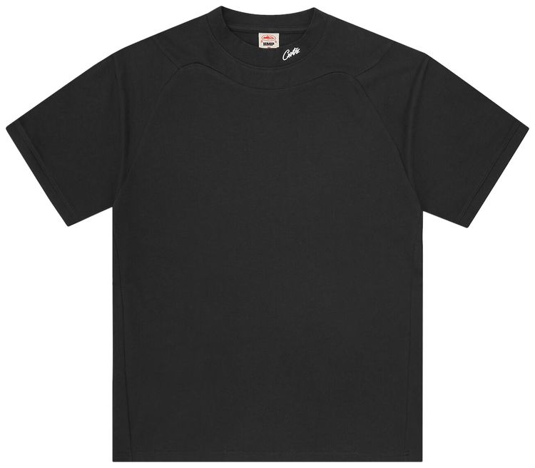 Corteiz CRTZ Hmp Panel Mock Tee Black