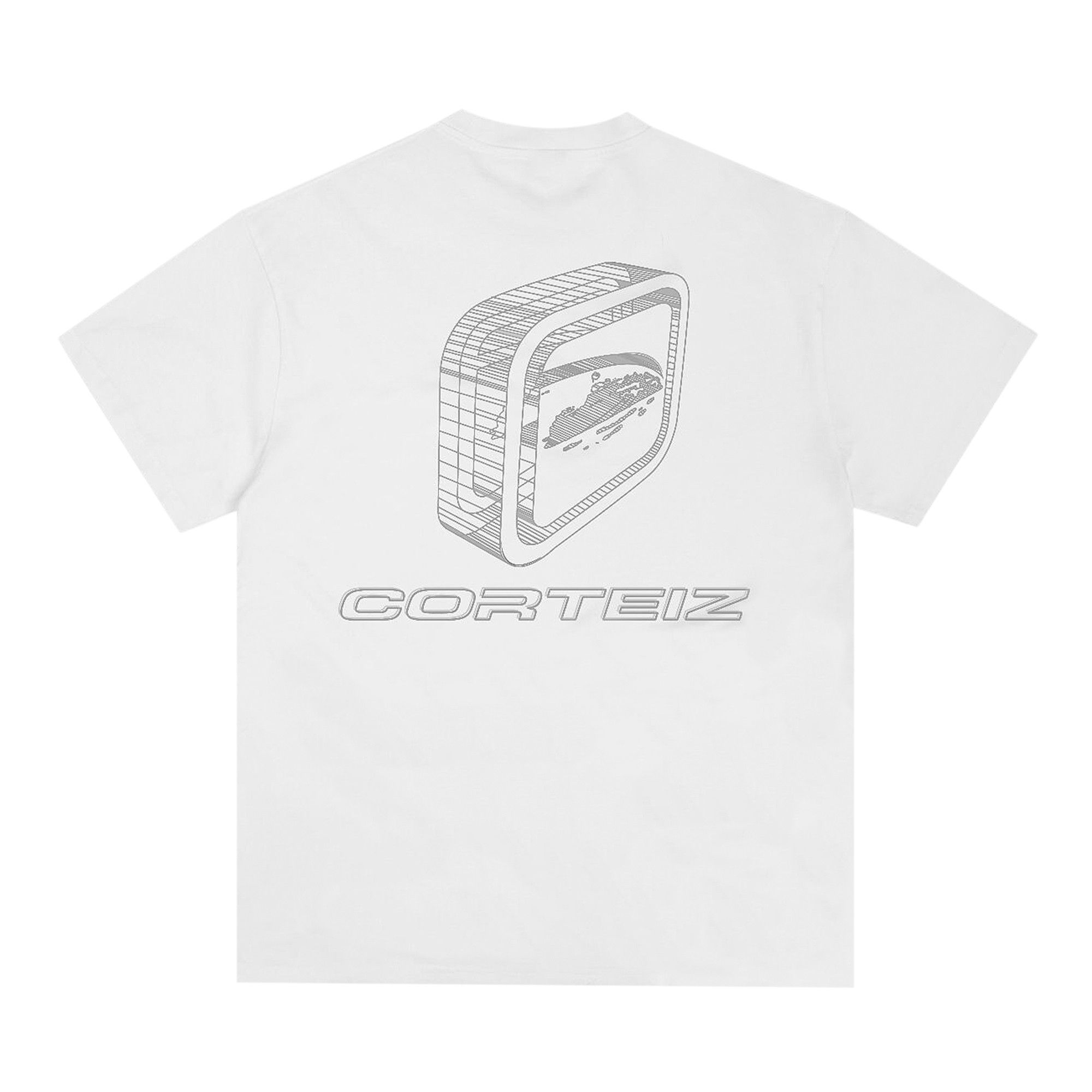 Buy Corteiz CRTZ Blueprint Tee 'White' - 7892 1FW240103BT