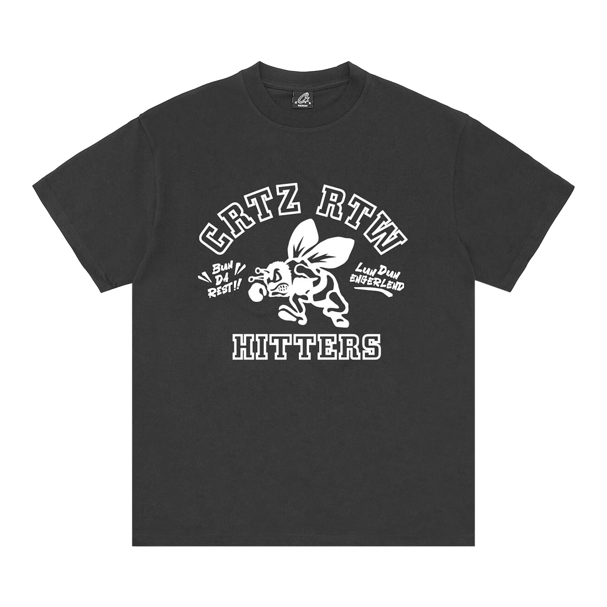 Buy Corteiz CRTZ The Hitters Tee 'Black' - 7892 1FW240103THT BLAC