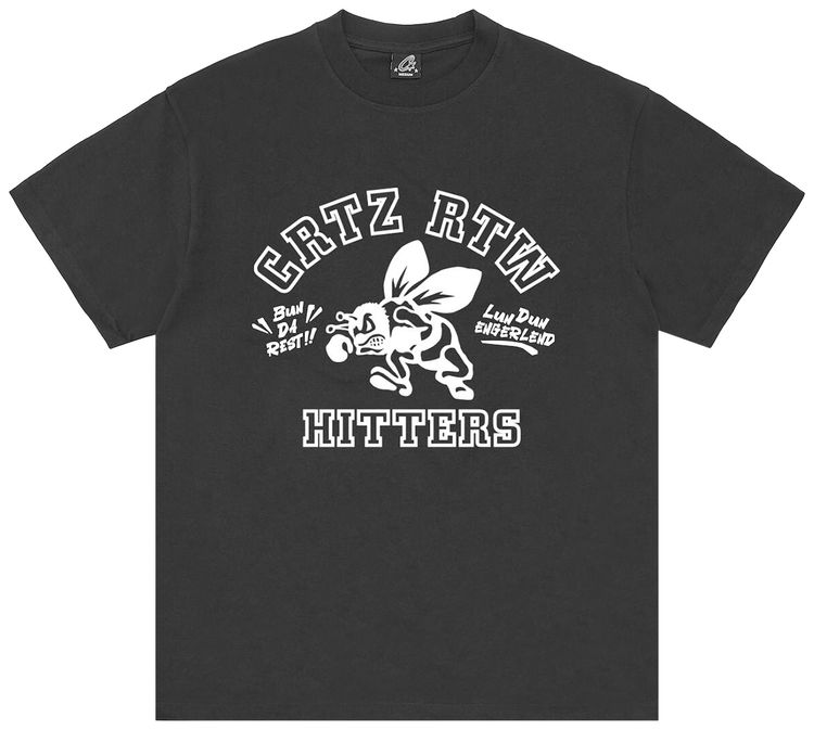 Corteiz CRTZ The Hitters Tee Black