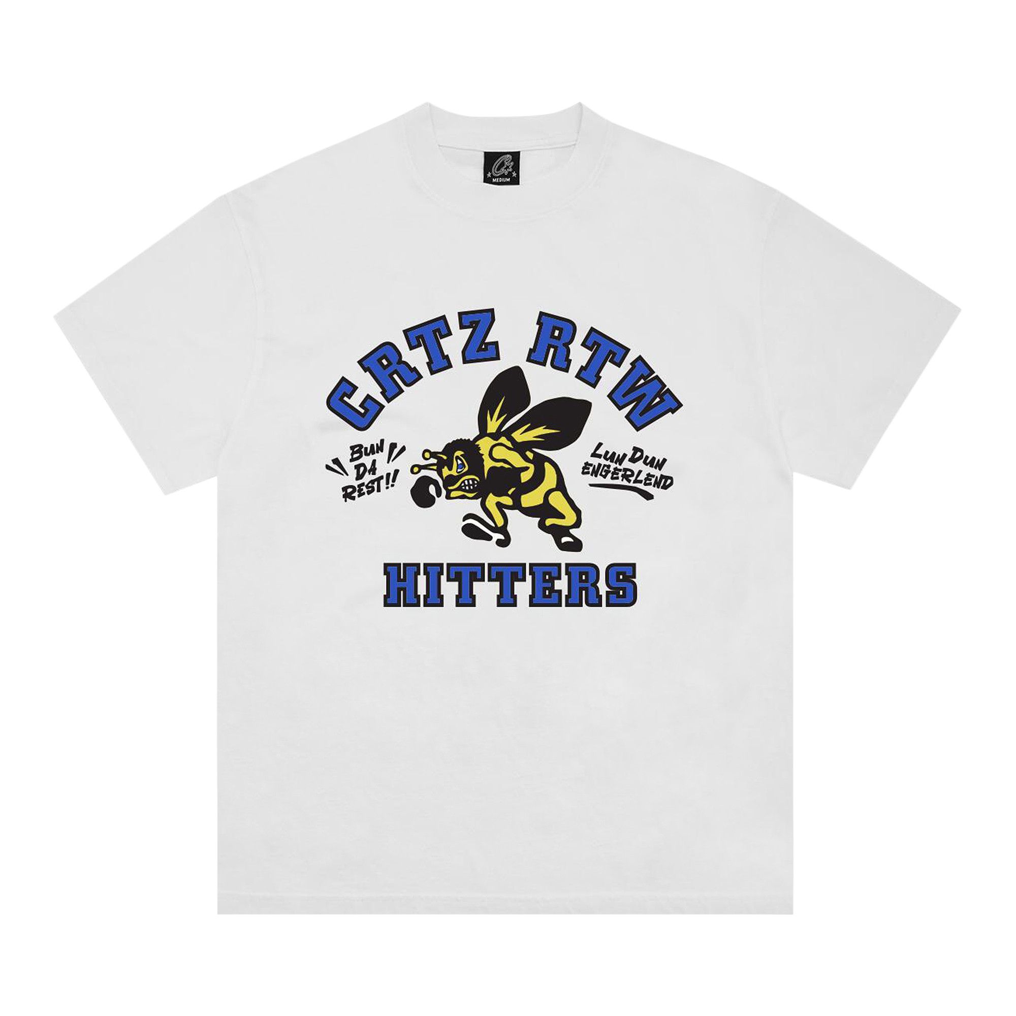CorteizTシャツ CORTEIZ - OG LOGO ALCATRAZ TSHIRT (BLACK) . BRAND NEW SIZE