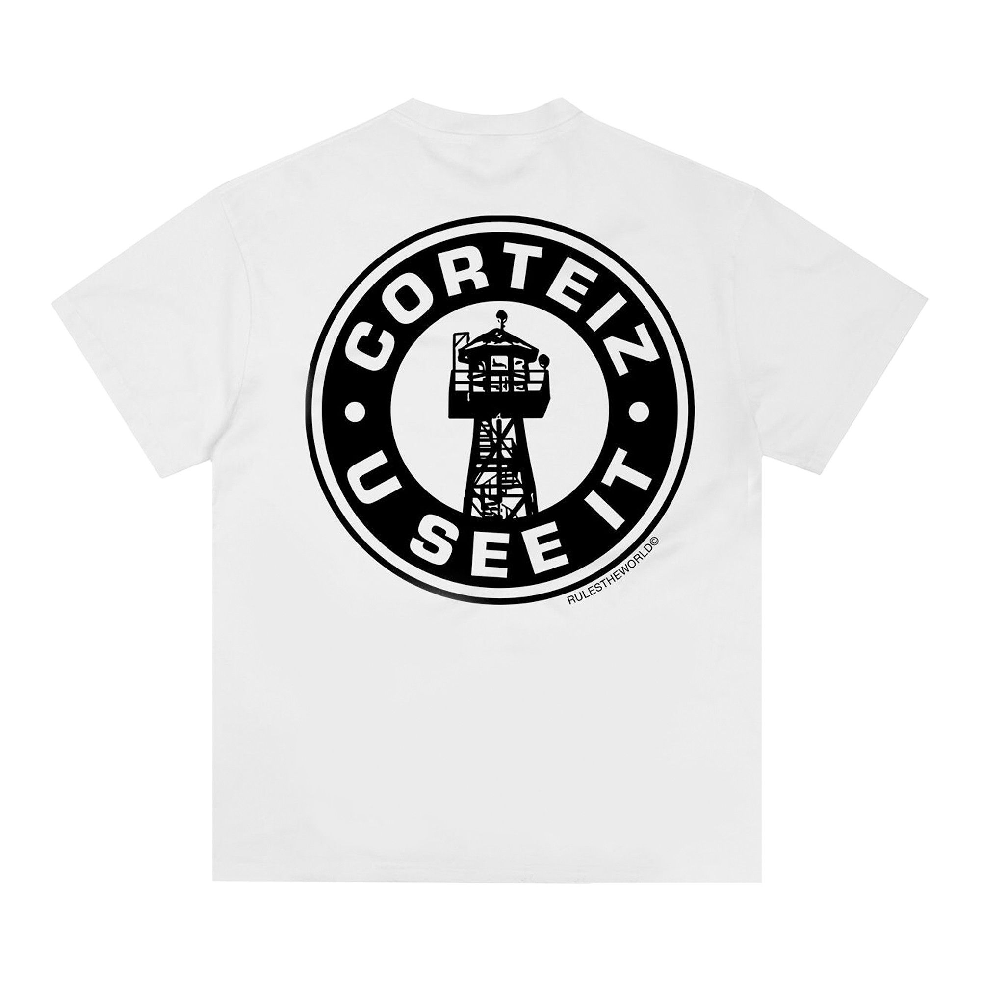 Buy Corteiz CRTZ U See It Tee 'White' - 7892 1FW240103USIT