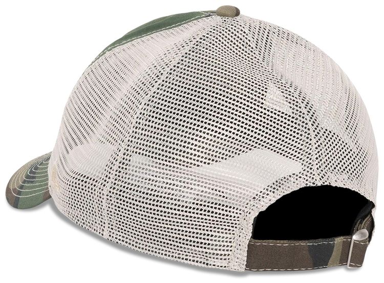 Stussy New Era 9TWENTY Basic Trucker Woodland Camo