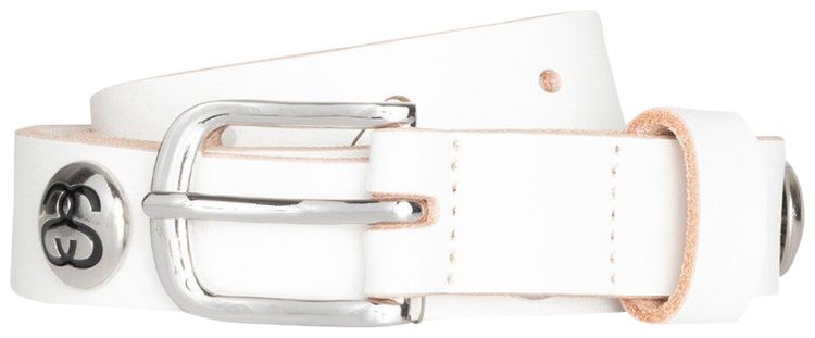 Stussy SS Link Studded Belt Bone