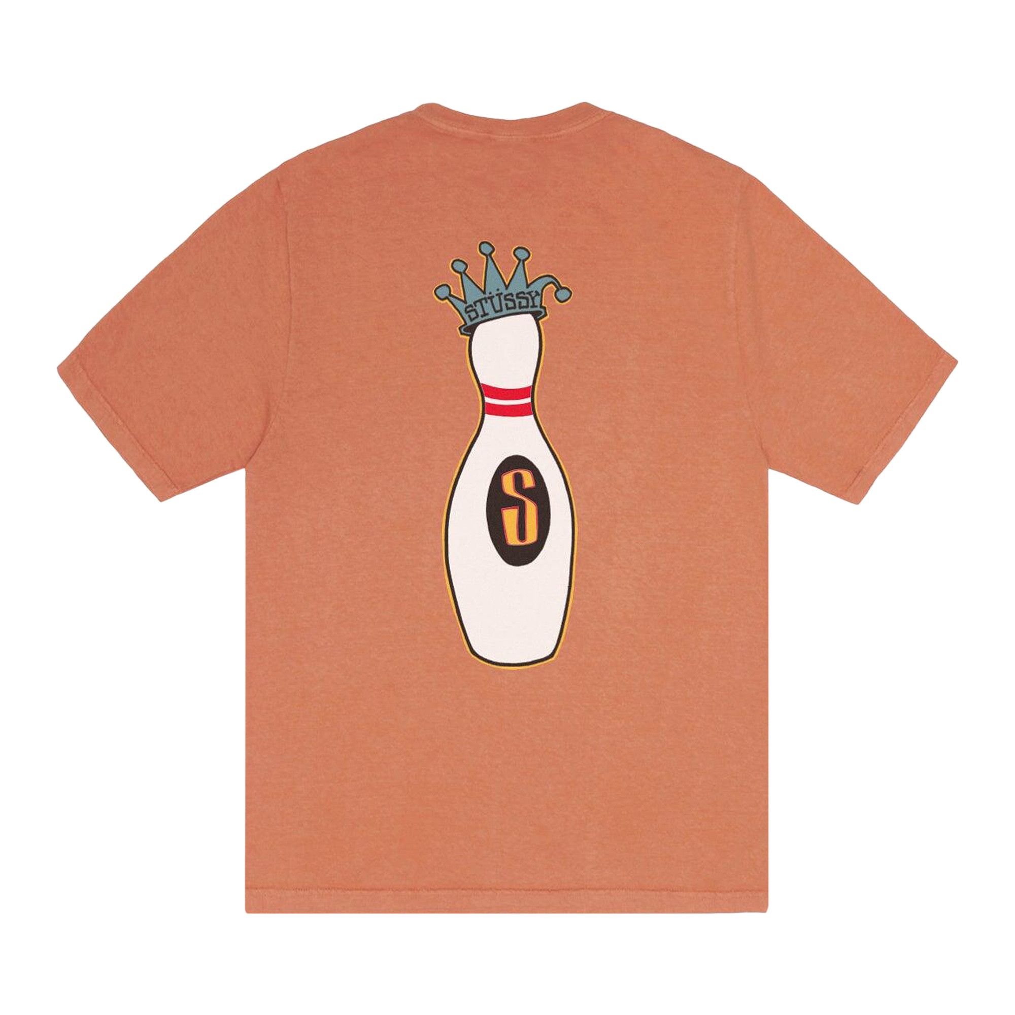 Buy Stussy Pigment Dyed Kingpin Tee 'Rust' - 1905037 RUST | GOAT