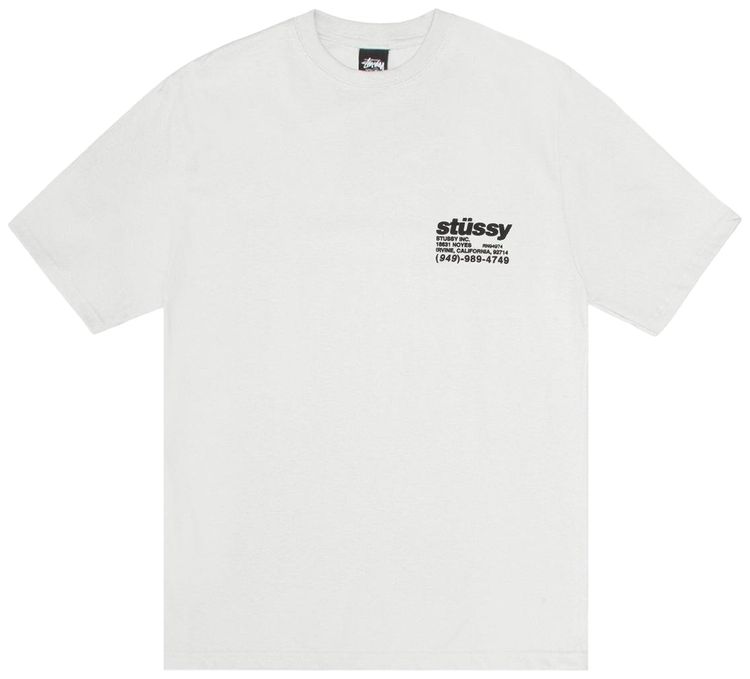 Stussy Pigment Dyed DNA Tee Natural