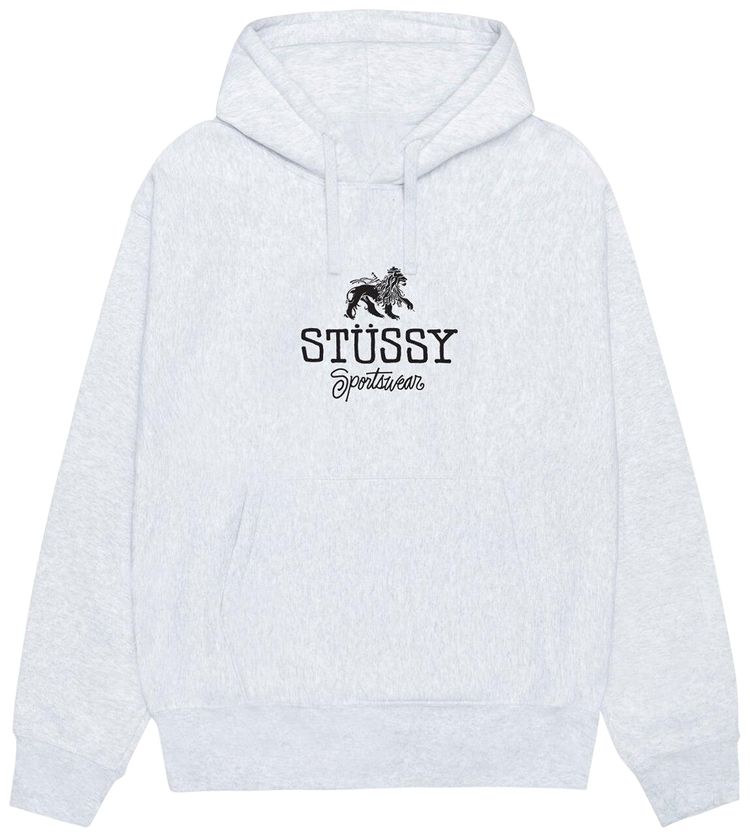 Stussy Sportswear Hoodie Ash Heather