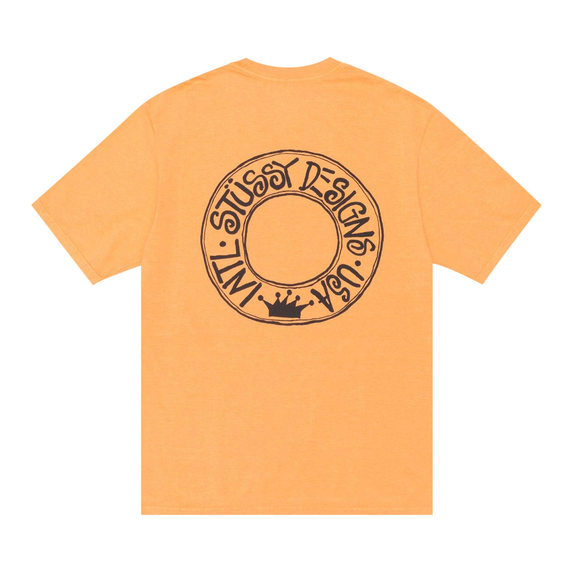 Buy Stussy Pigment Dyed Buana Tee 'Orange' - 1905052 ORAN | GOAT