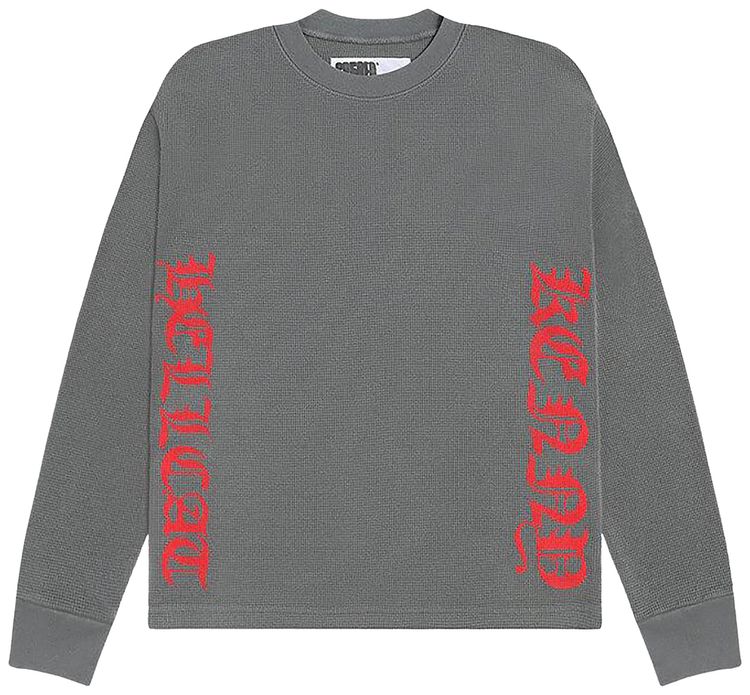 Sp5der Hellcat Kenny Thermal Long Sleeve Grey