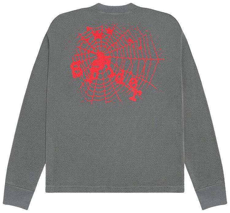 Sp5der Hellcat Kenny Thermal Long Sleeve Grey