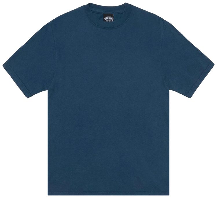 Stussy Pigment Dyed Buana Tee Navy