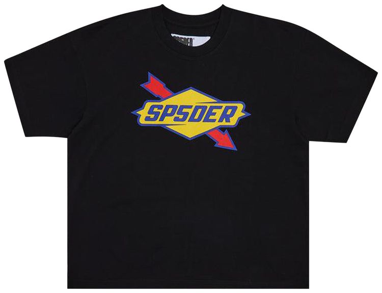 Sp5der The Spot Tee Black