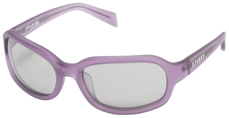 Stussy Rome Sunglasses Matte PurpleDark Grey