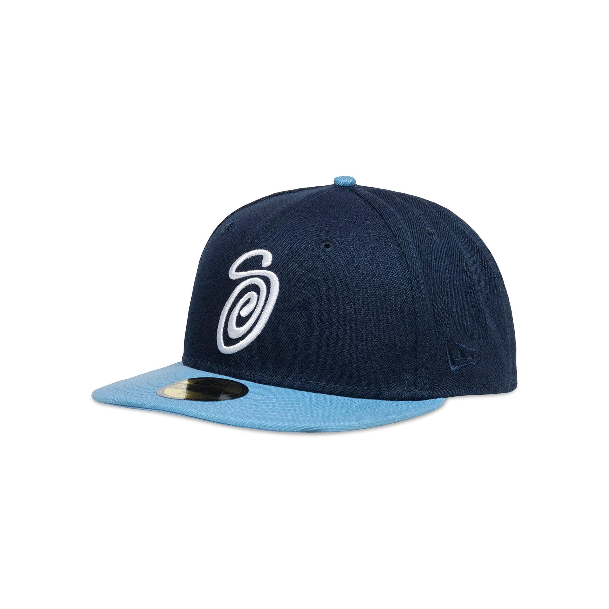 【メーカー再生品】 Buy Stussy Blue 'Ocean/Sky Cap S Swirly 59FIFTY Era New 帽子
