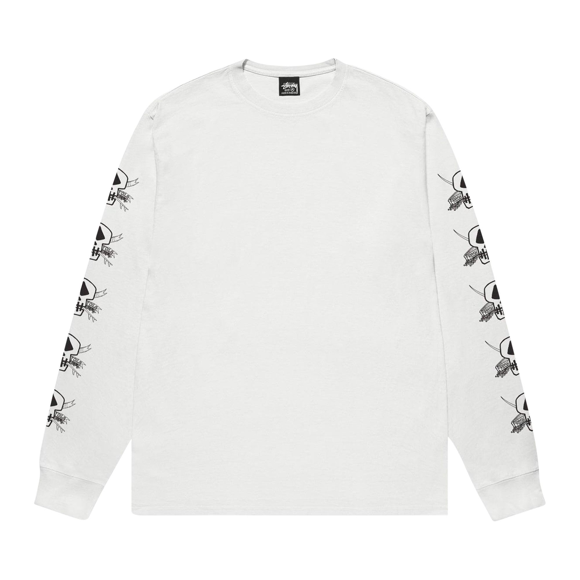 Buy Stussy Pigment Dyed Foils Long-Sleeve Tee 'Natural