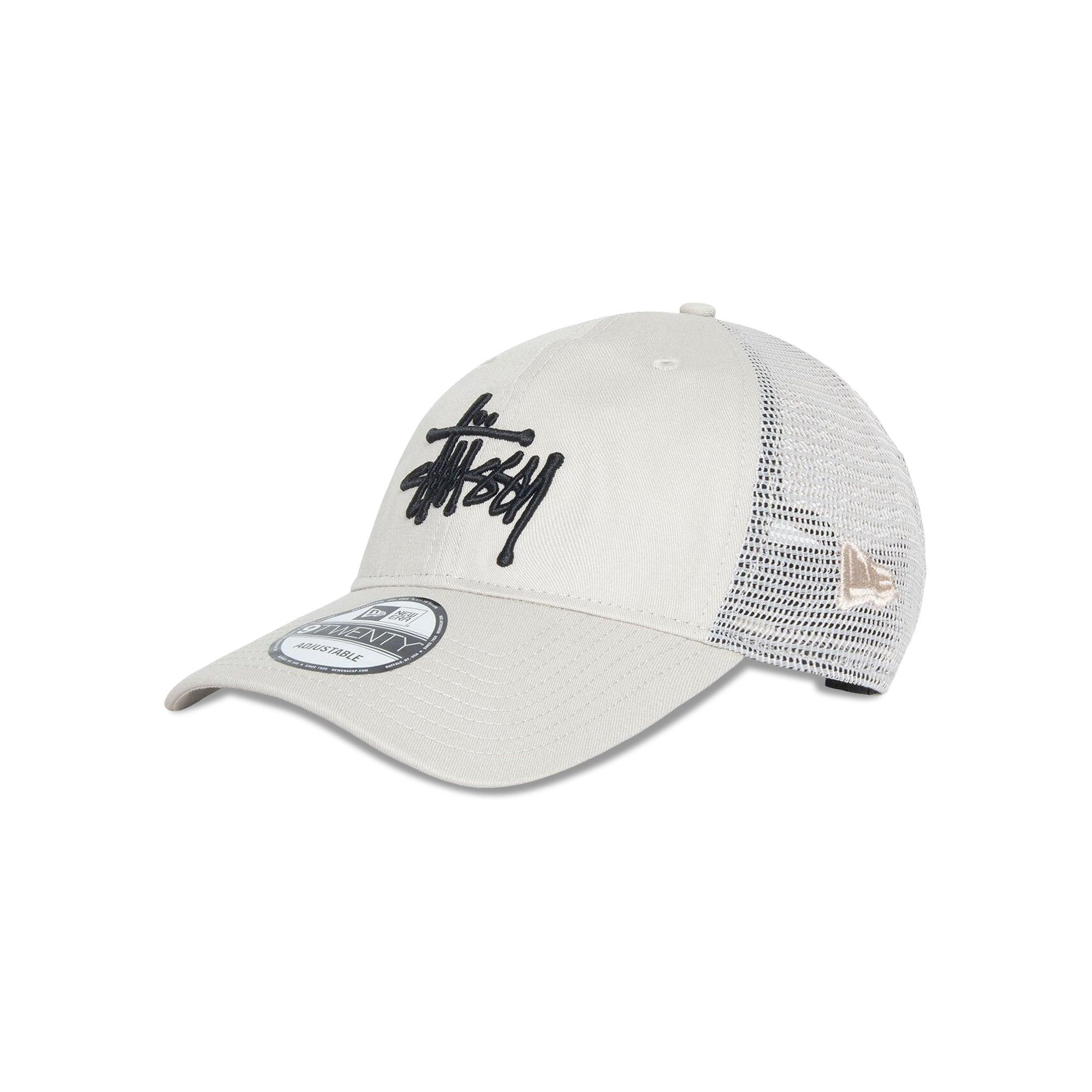 Buy Stussy New Era 9TWENTY Basic Trucker 'Stone' - 1311126