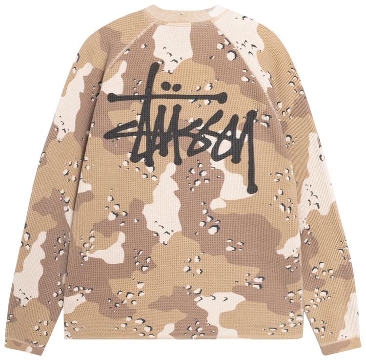 Buy Stussy Raglan Thermal Long-Sleeve Crew  