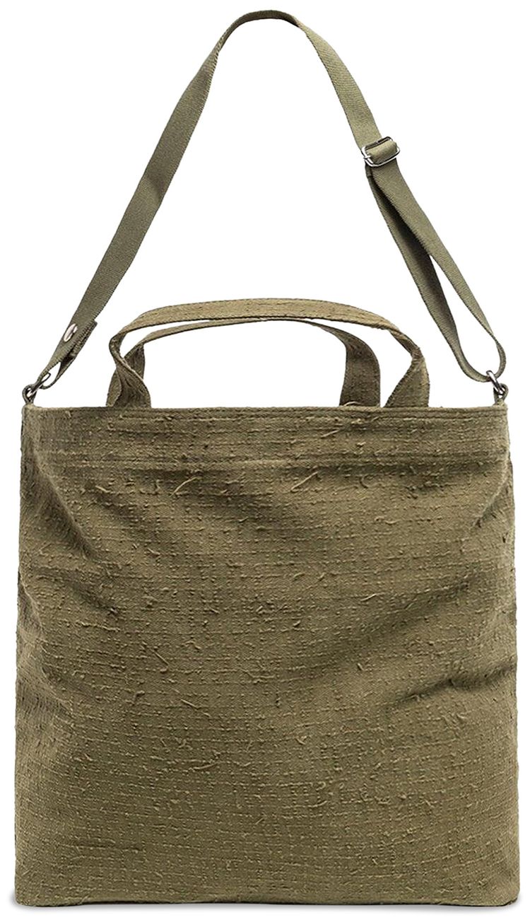 Stussy Needle Punch Crossbody Bag Olive