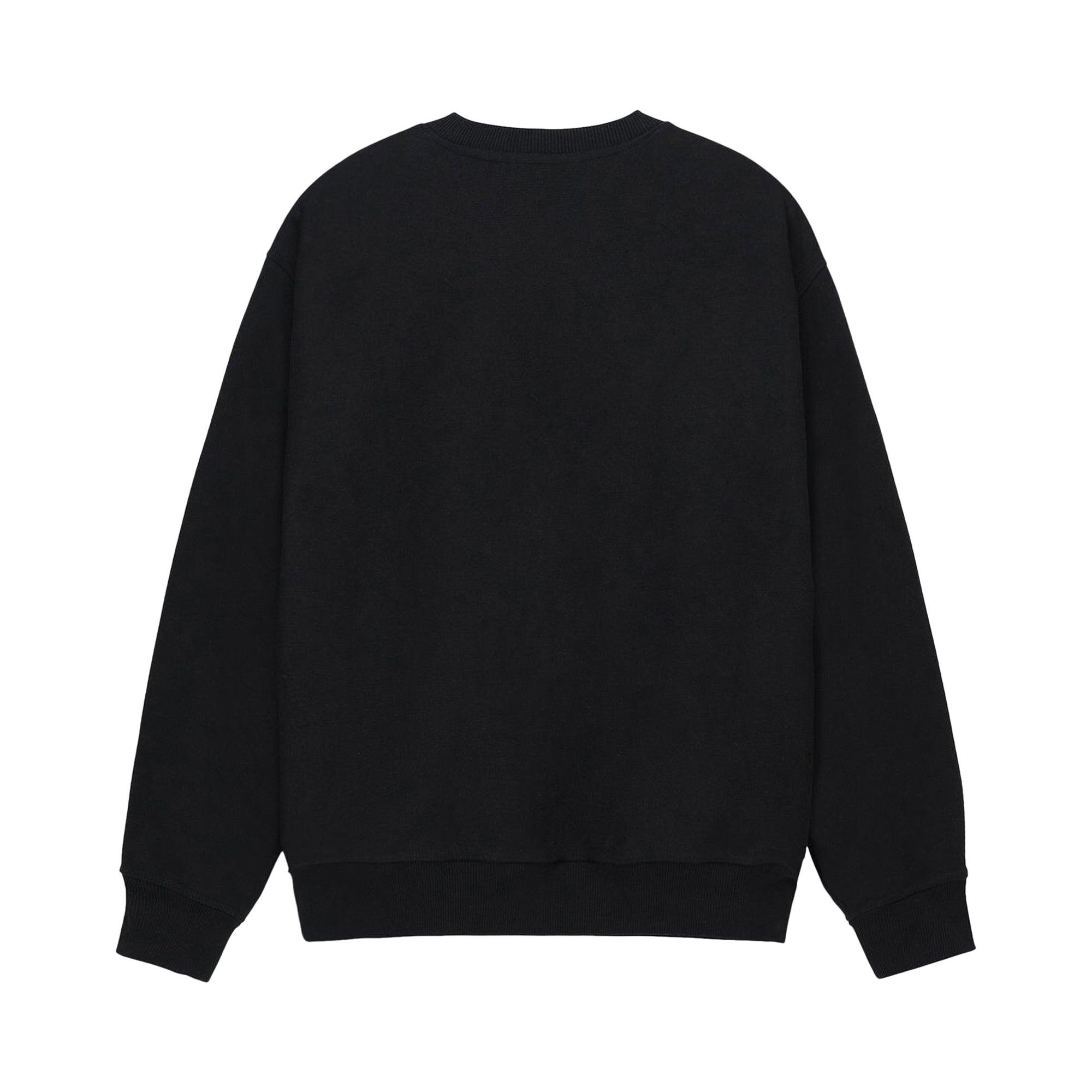 ★24SS 最新作★Stussy MILK CREW Buy Stussy Milk Crew 'Black' - 1915036 BLAC | GOAT