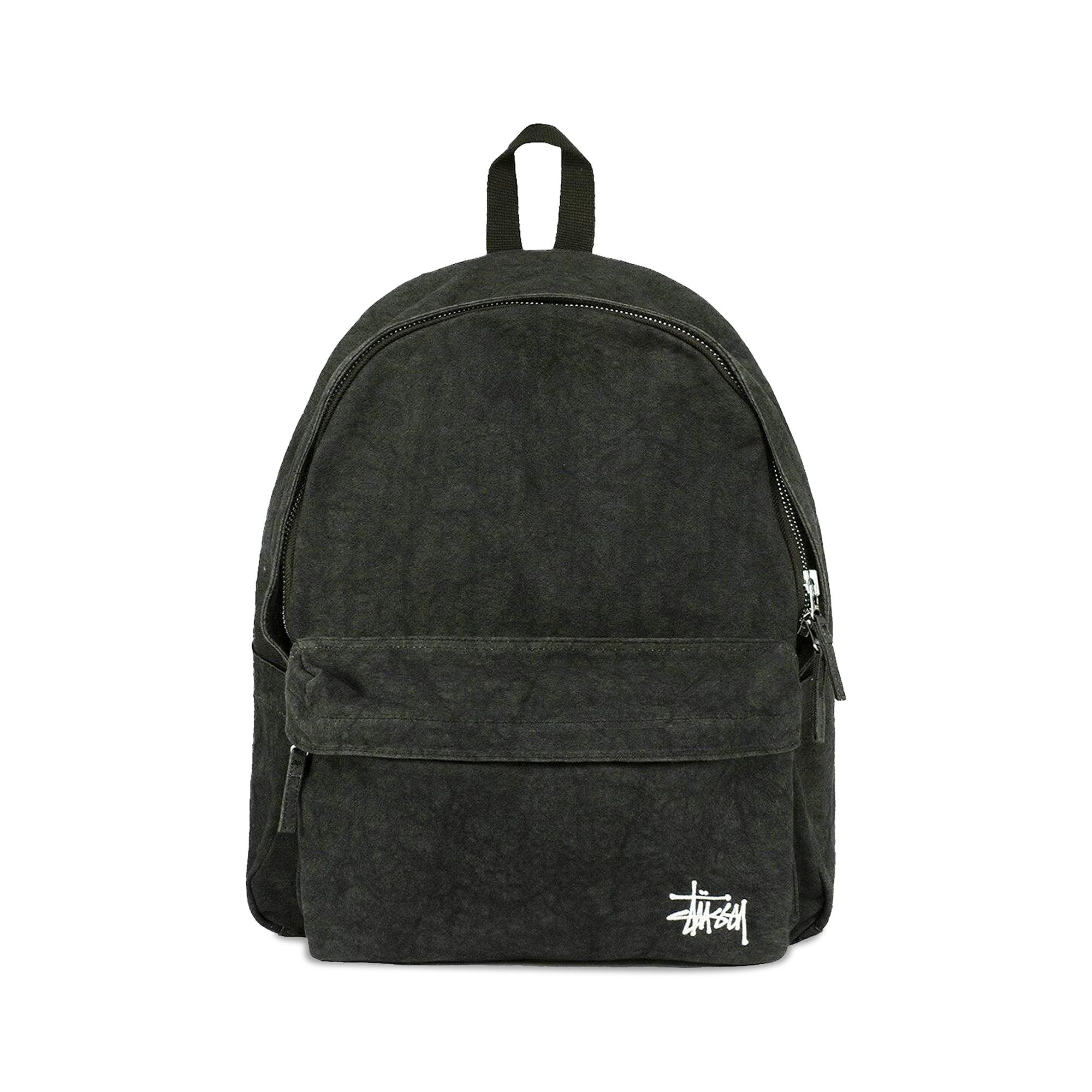 【返品不可】 Needle Stussy Buy Punch 134265 - Black' 'Washed Backpack バッグ