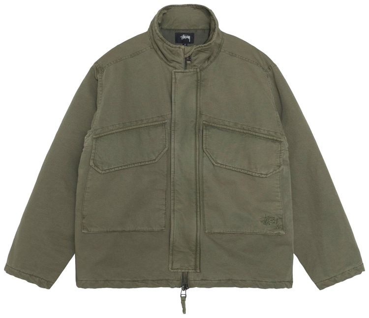 Stussy Insulated Field Jacket Olive
