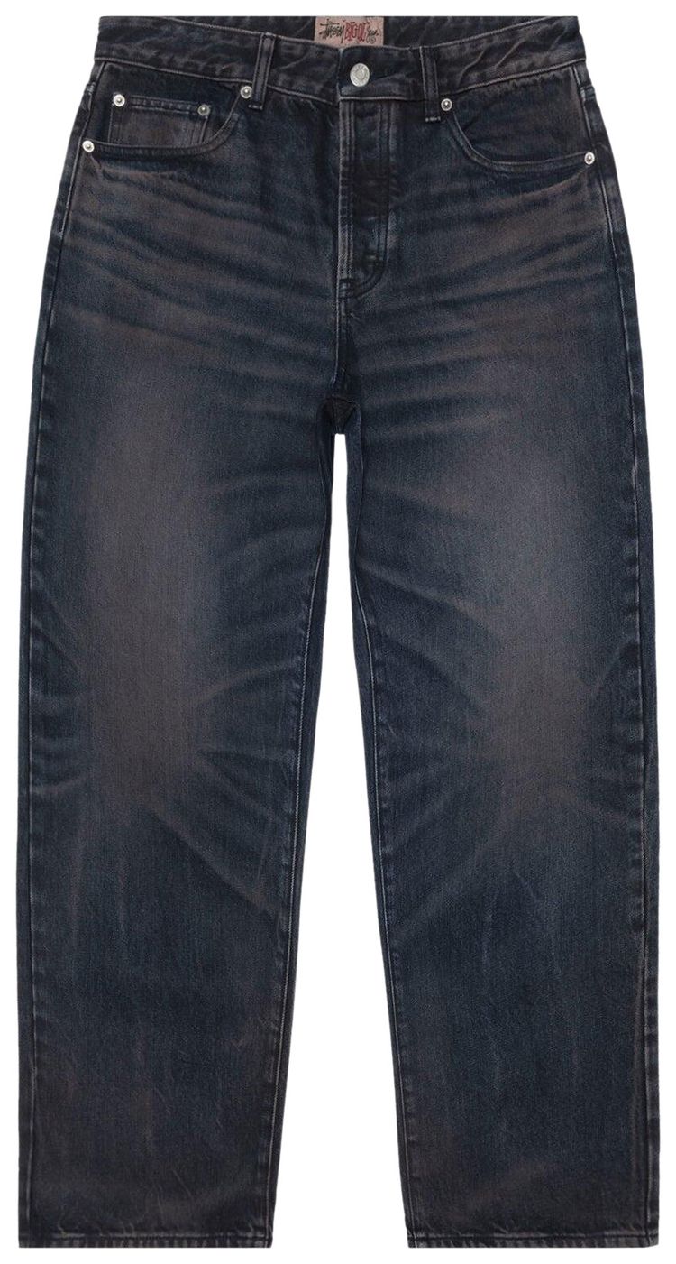 Stussy Vintage Wash Denim Big Ol Jean Blue