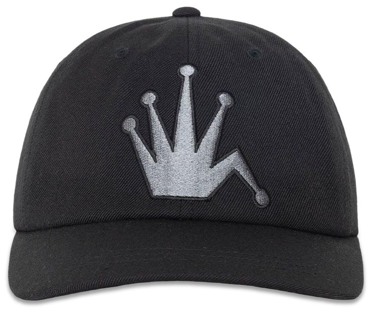 Stussy Low Profile Bent Crown Snapback Black