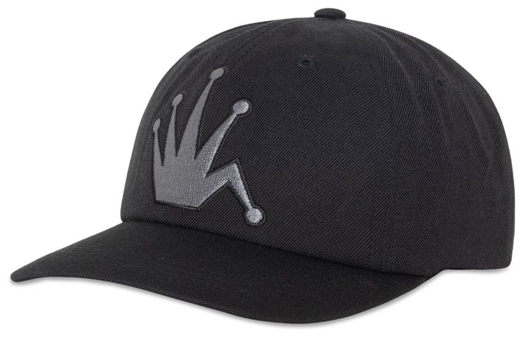 Stussy Low Profile Bent Crown Snapback Black