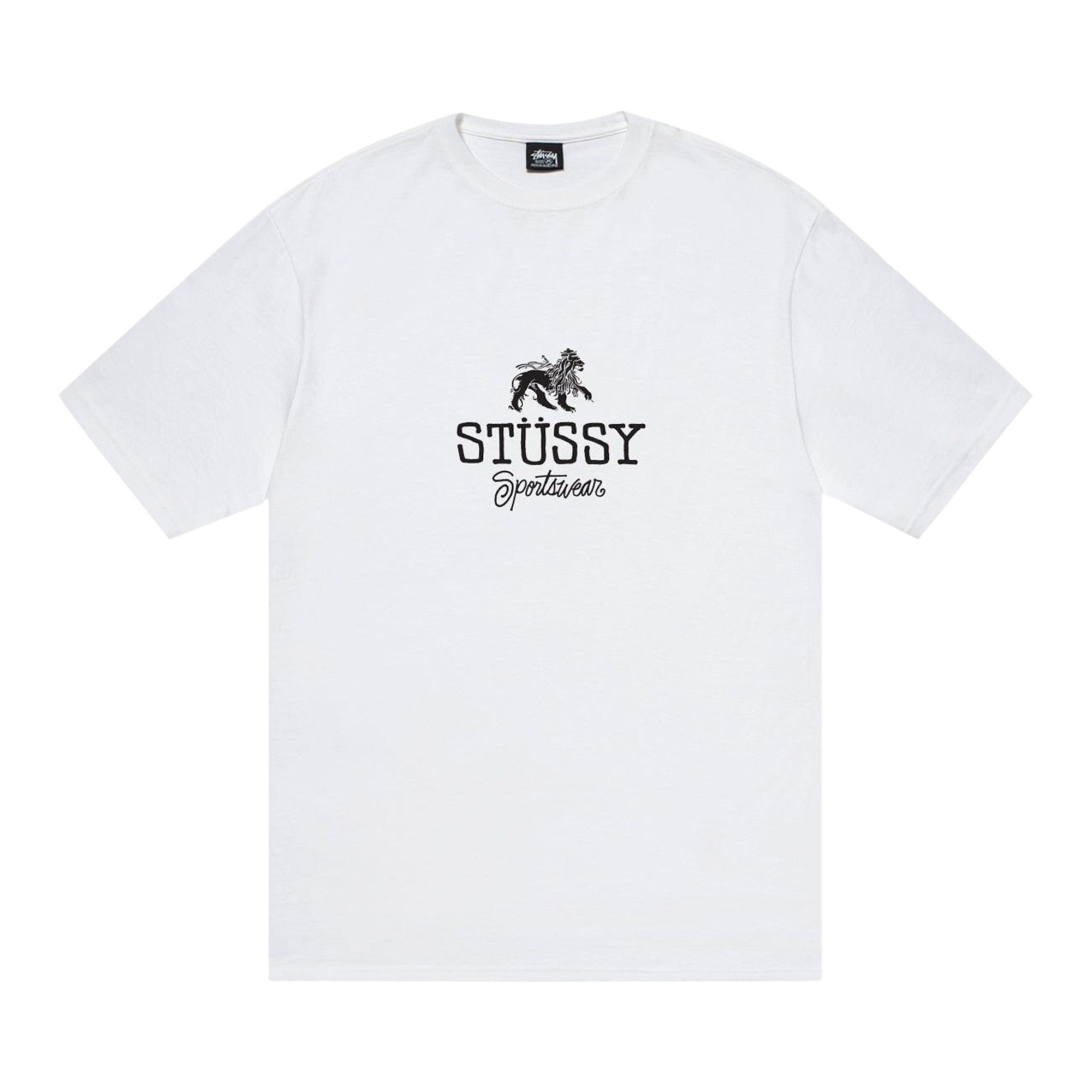 anytee レザーyoke stussy vintege GDC deluxe Buy Stussy Tuff Stuff Tee 'Fog' - 1905025 FOG | GOAT