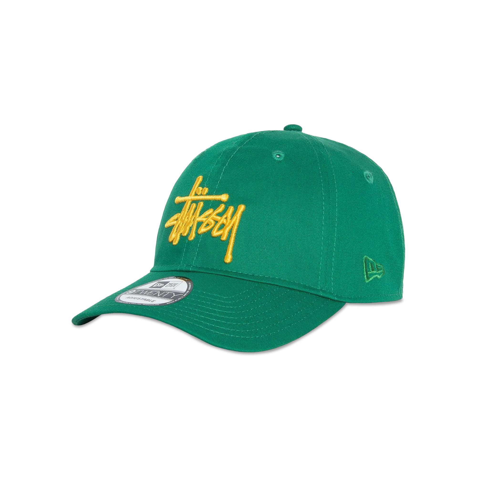 Buy Stussy New Era 9TWENTY Basic Strapback 'Kelly Green' - 1311107