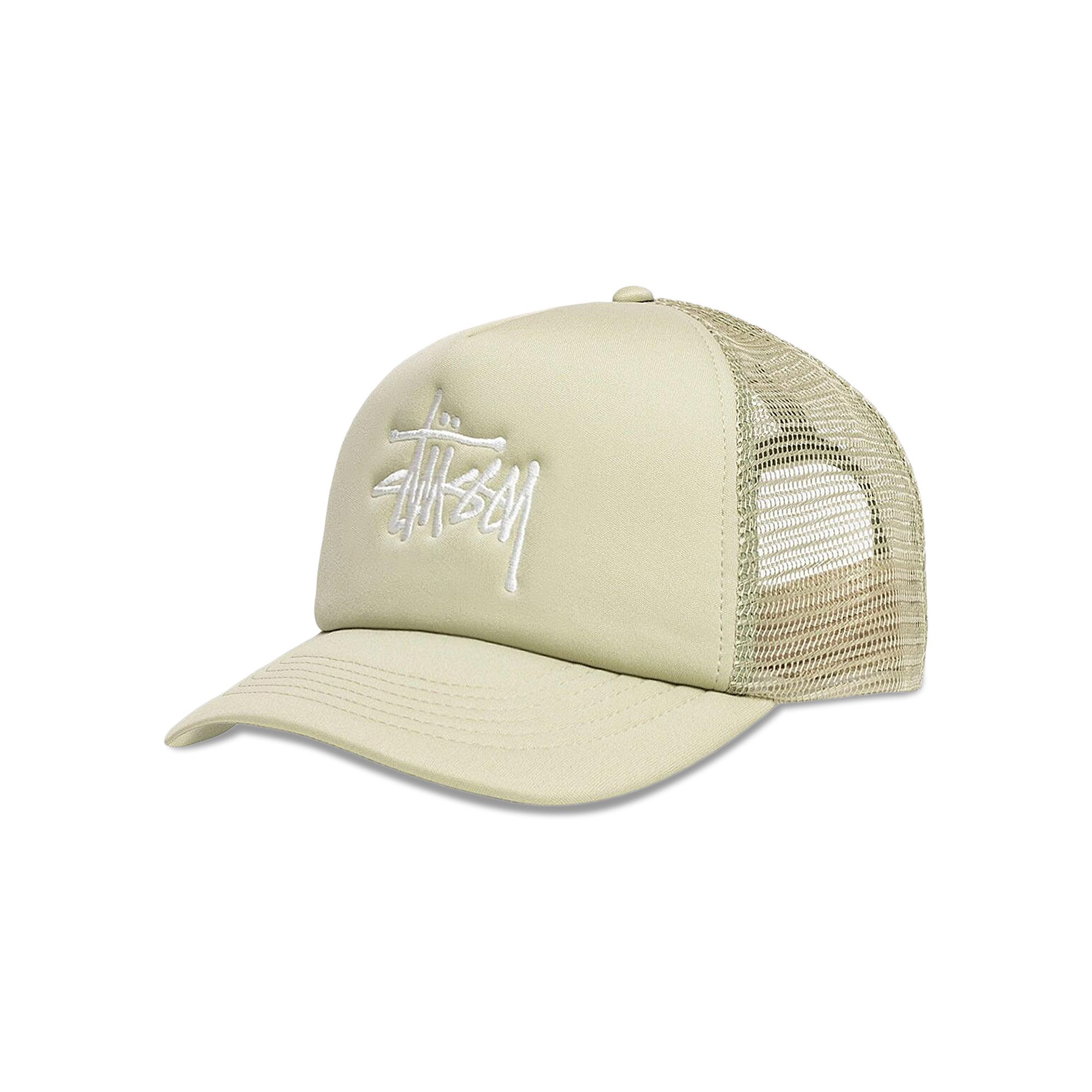 Buy Stussy Trucker Big Basic Snapback 'Sand' - 1311088 SAND | GOAT