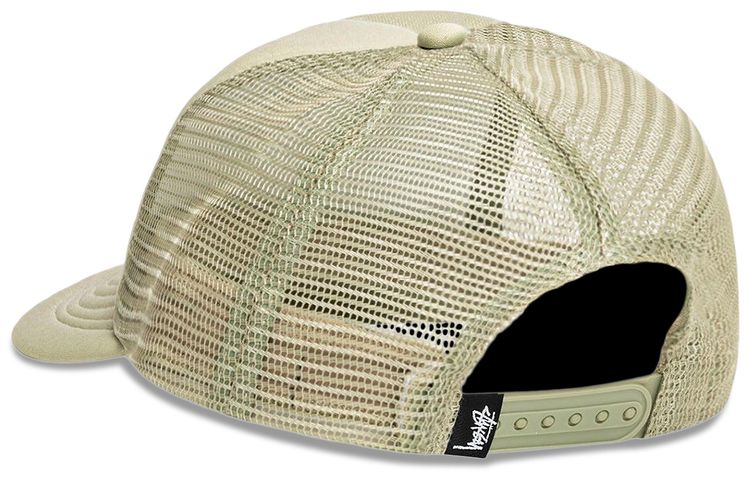Stussy Trucker Big Basic Snapback Sand