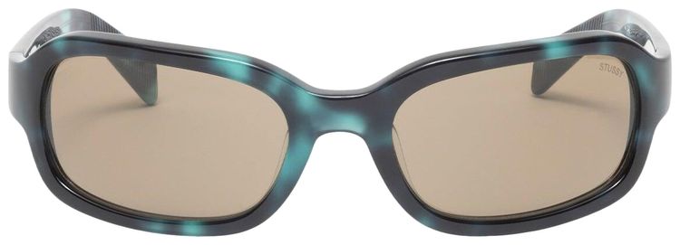 Stussy Rome Sunglasses Green TortoiseOlive