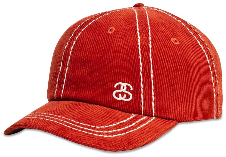 Stussy Low Profile SS Link Stitched Strapback Rust