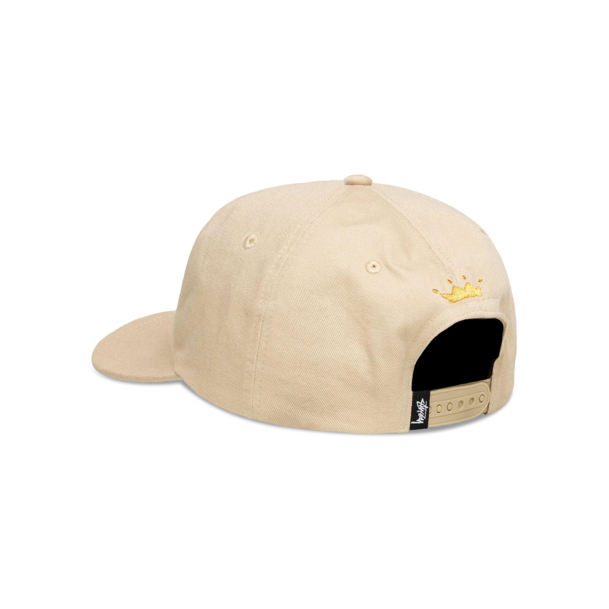 Buy Stussy Mid Depth Sport Snapback 'Natural/Gold' - 1311158