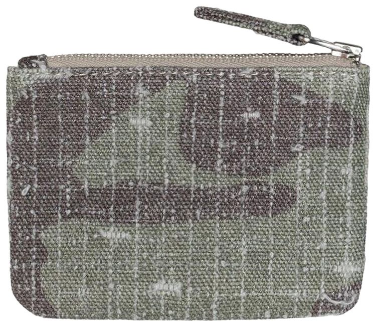 Stussy Needle Punch Coin Pouch Camo