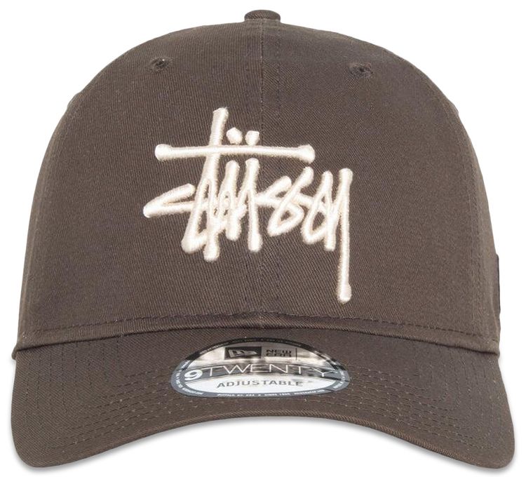 Stussy New Era 9TWENTY Basic Strapback Brown