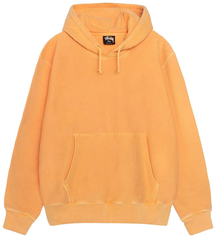 Stussy Pigment Dyed Buana Hoodie Orange