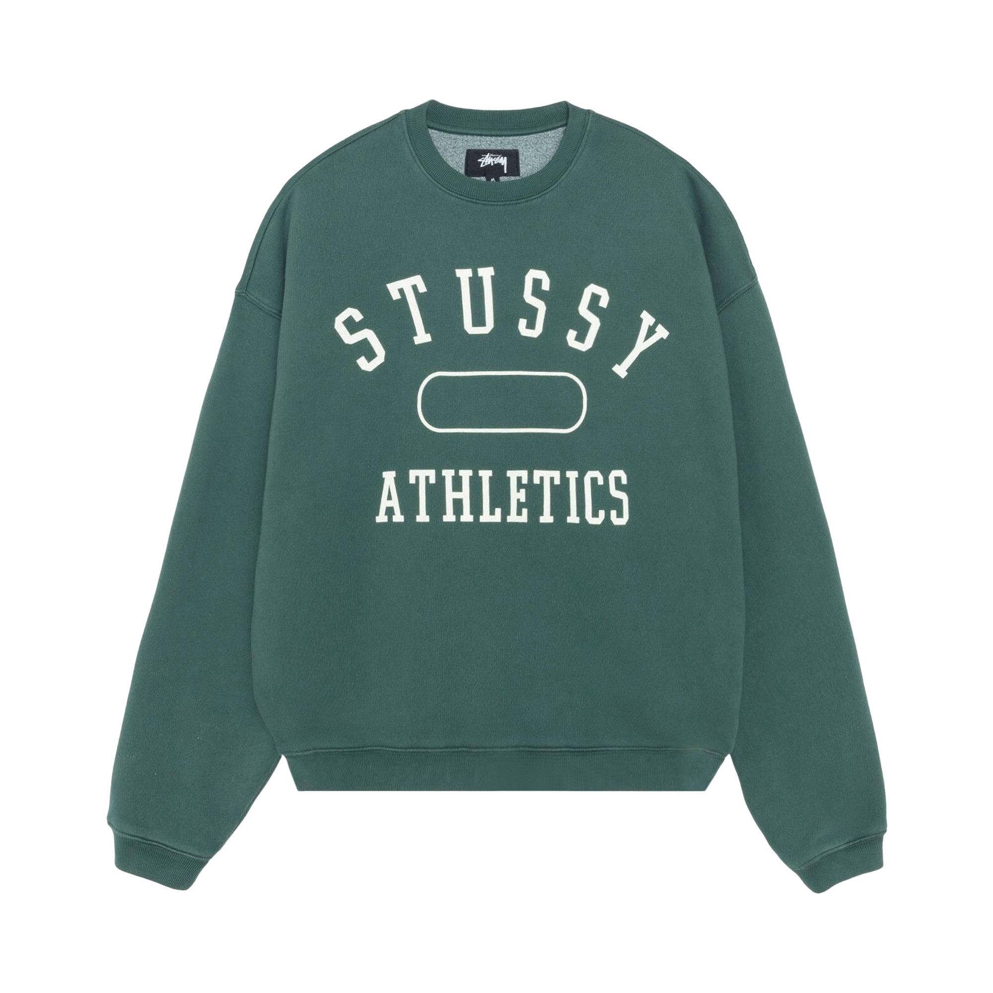 Buy Stussy Athletics Crew 'Pine' - 118568 PINE | GOAT