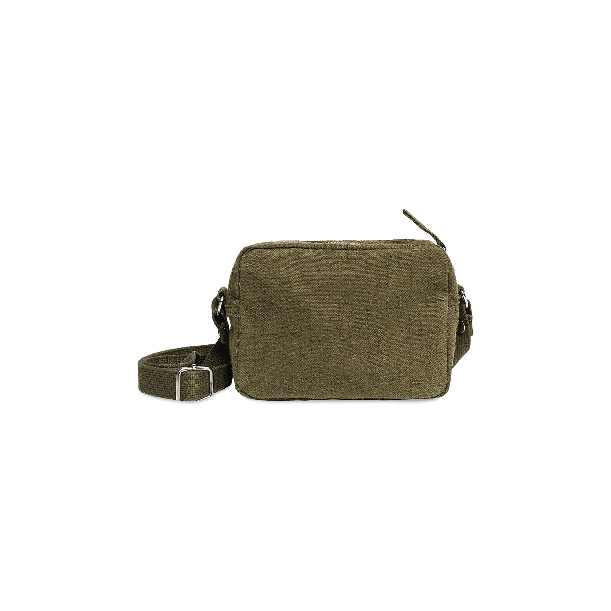 Stussy Needle Punch Crossbody Bag Olive Men's - SS24 - US