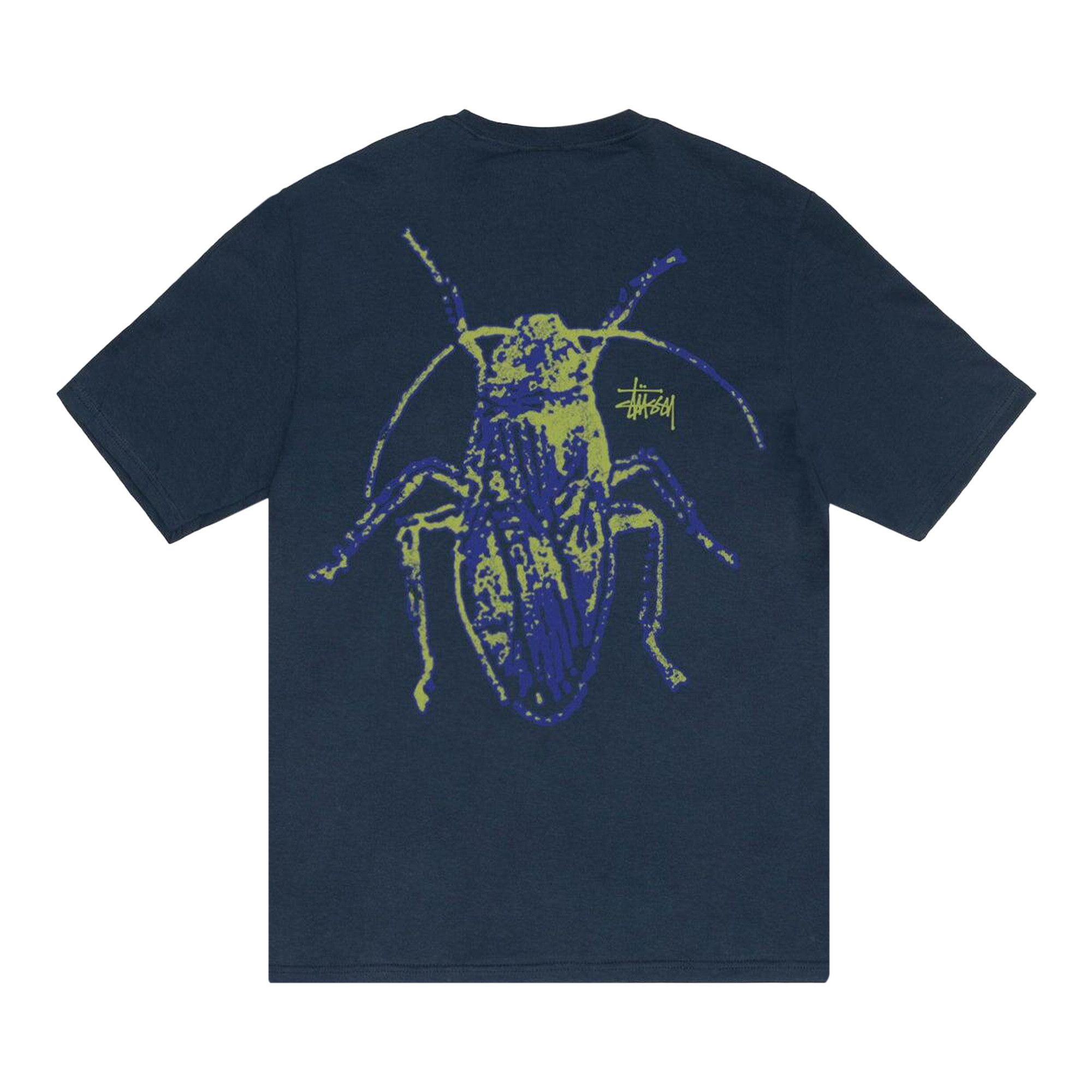 Buy Stussy Roach Tee 'Navy' - 1905092 NAVY | GOAT