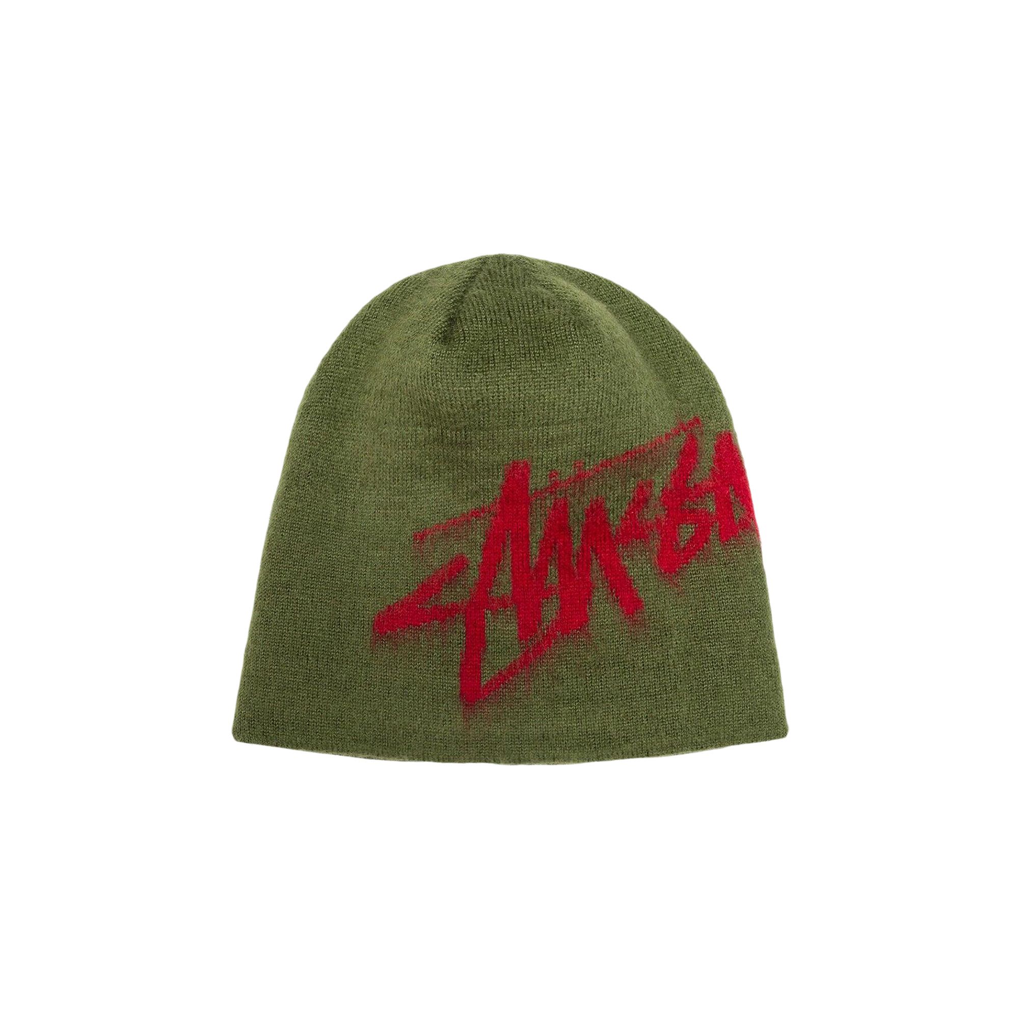Stussy Brushed Out Stock Skullcap 'Army'
