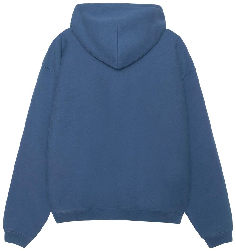 Stussy 80 Relaxed Hoodie Blue