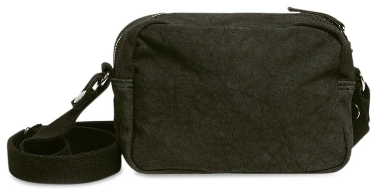 Stussy Needle Punch Side Pouch Washed Black