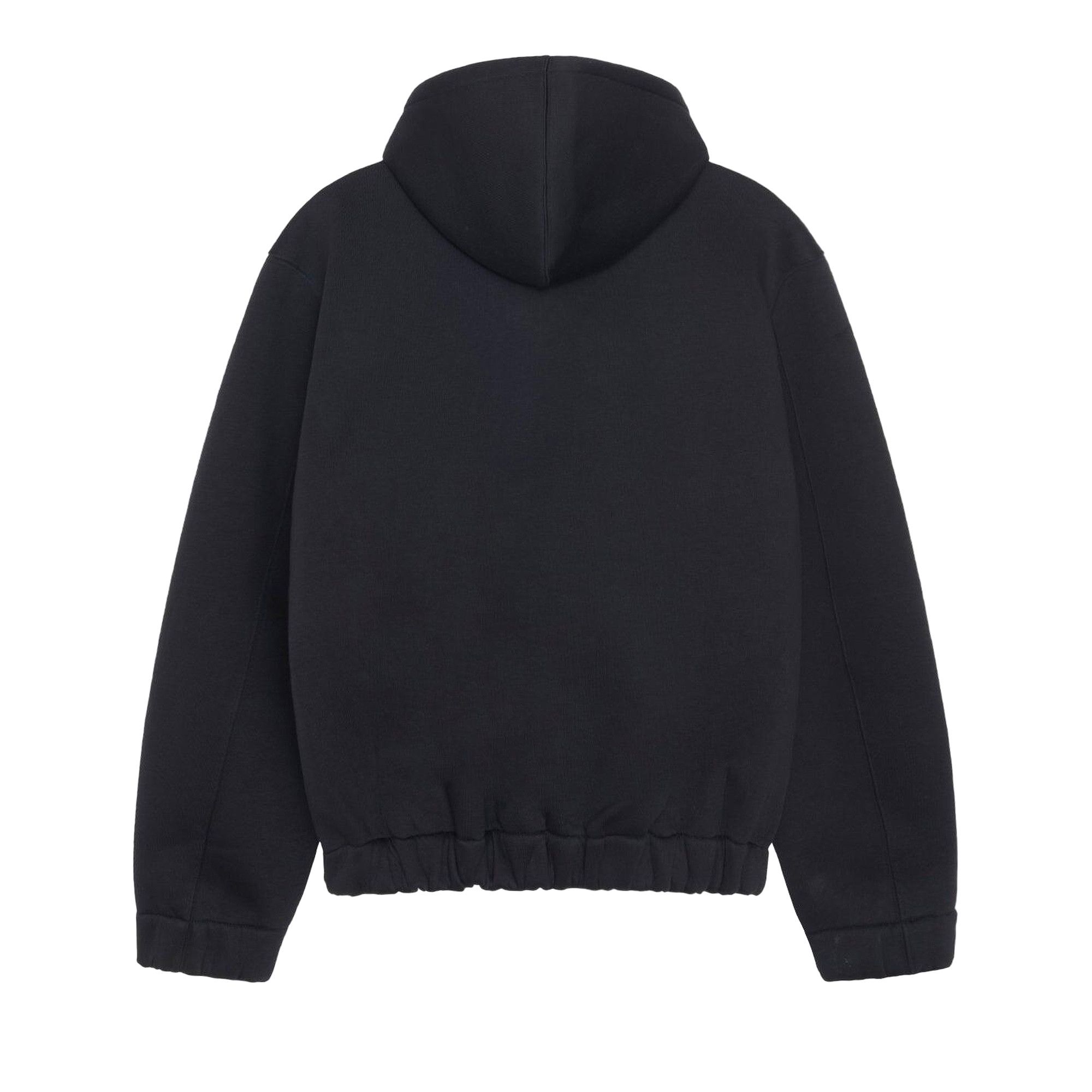 Buy Stussy x Our Legacy Work Shop Scuba Zip Hoodie 'Black