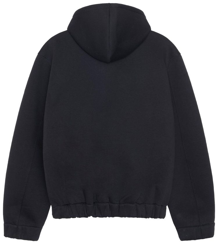 Buy Stussy x Our Legacy Work Shop Scuba Zip Hoodie 'Black