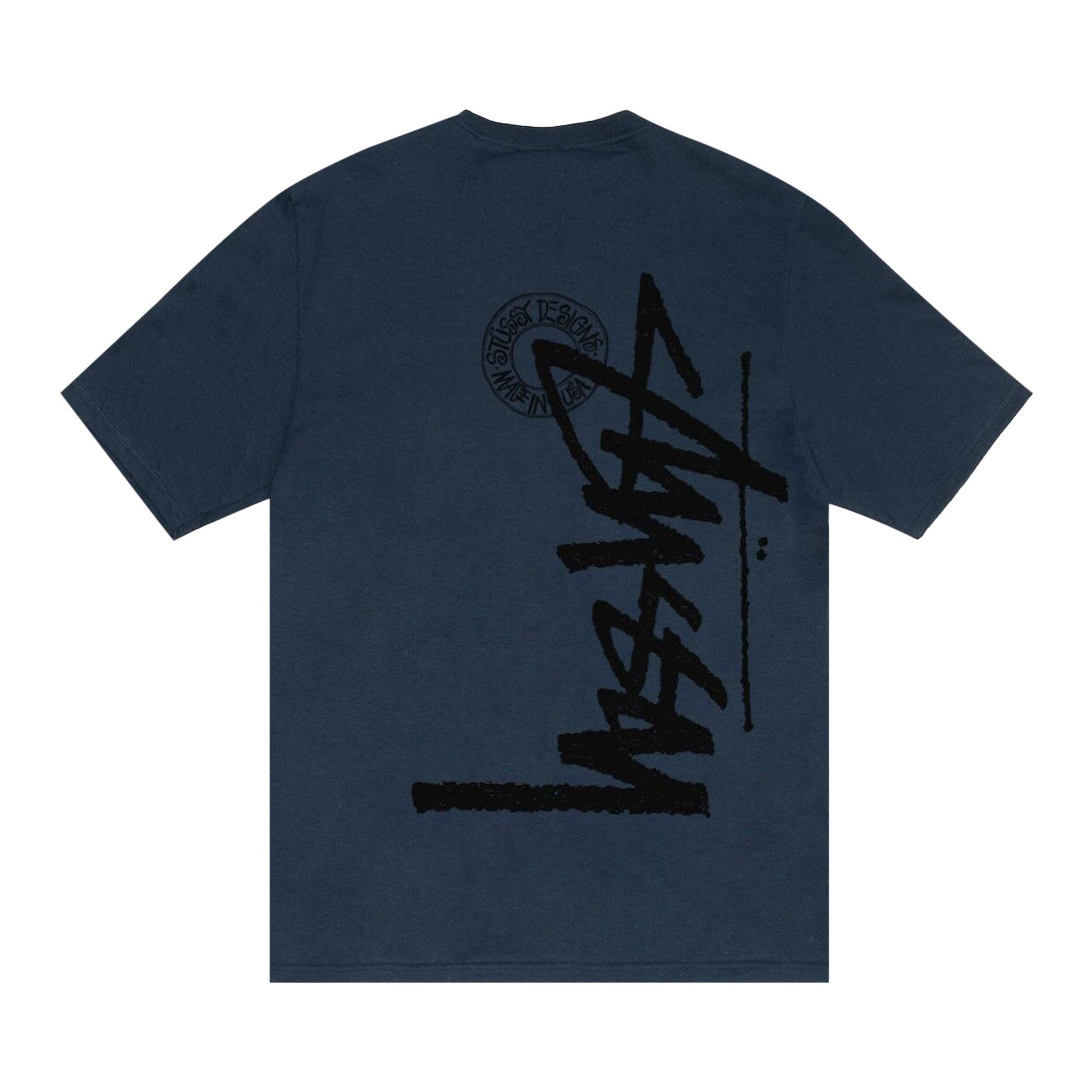 【STUSSY】★Tシャツ★ BUANA STOCK TEE Stussy Buana Stock Tee Black Men's - FW24 - US