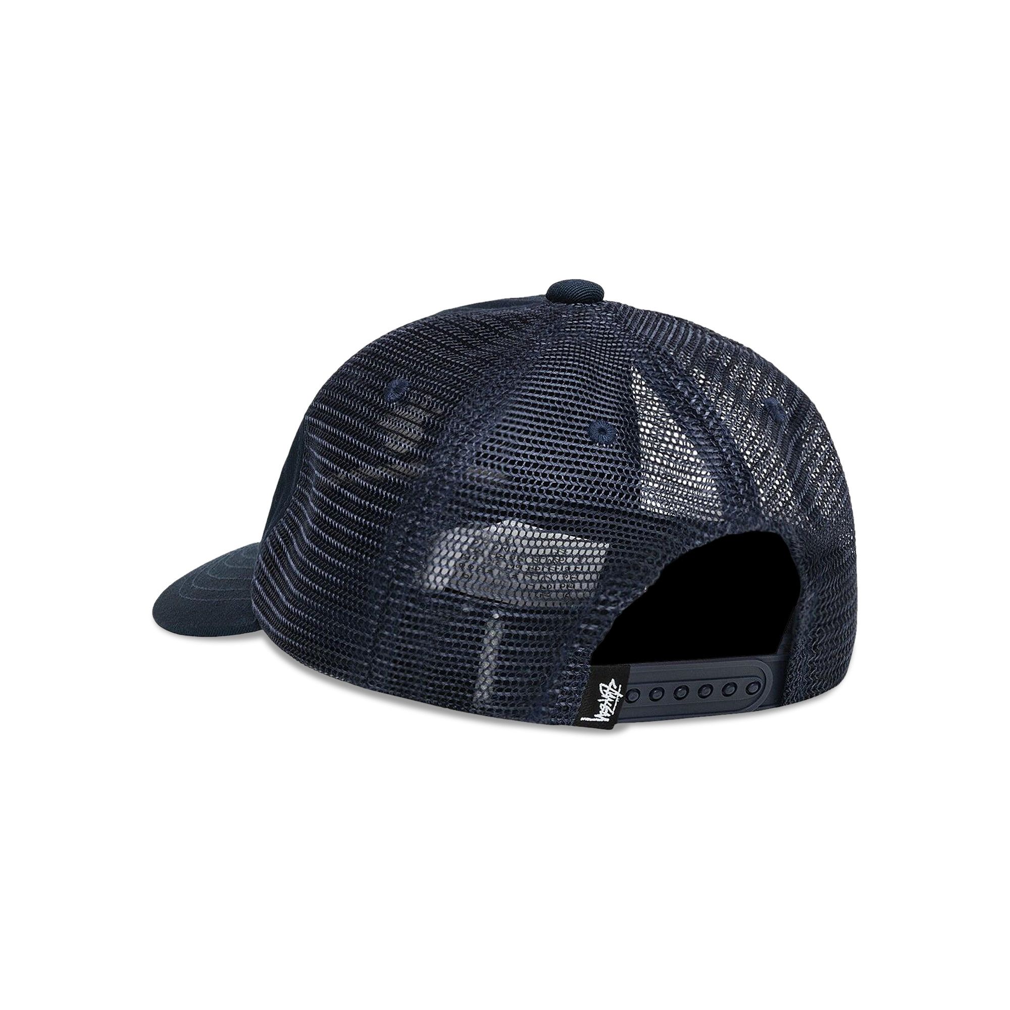 【Stussy】 Low Profile Design Corp Trucker Snapback Navy Buy Stussy Low Profile Design Corp Trucker Snapback 'Navy