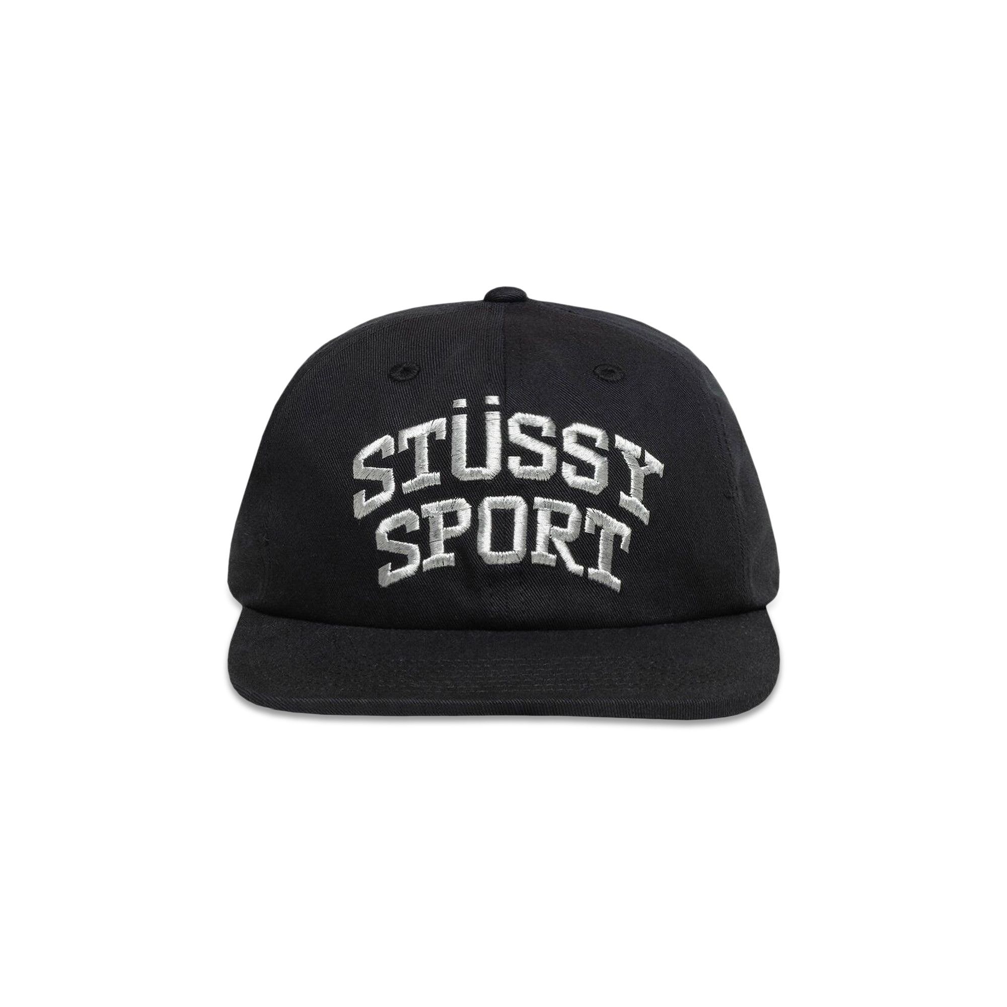 Buy Stussy Mid Depth Sport Snapback 'Black/Metallic