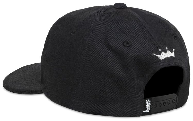 Stussy Mid Depth Sport Snapback BlackMetallic